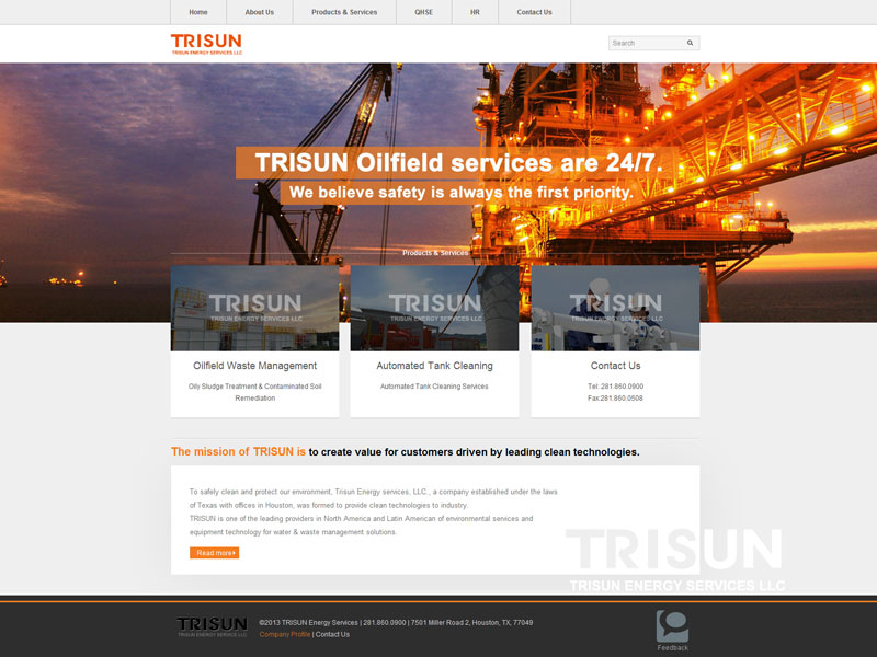 Trisun- Website