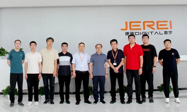 Harbin Engineering University School of Economics and Management Leaders Visit Jerei to Explore Talent Cultivation Mechanisms